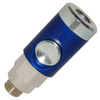 Quick release safety coupling probe anodised aluminium male G1/4"